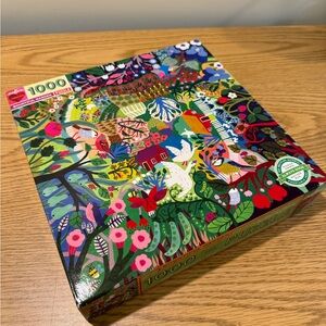 Bountiful Garden Colorful 1000 Piece Jigsaw Puzzle